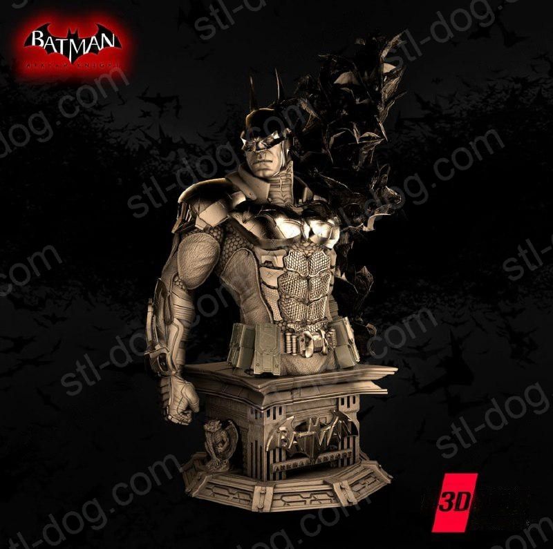 蝙蝠侠阿卡姆骑士(Batman Arkham Knight) 3D打印图纸